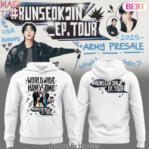 Runseokjin EP Tour 2025 Worldwide Handsome Design Hoodie