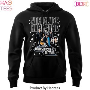 Runseokjin EP Tour 2025 Worldwide Handsome Design Hoodie – Black