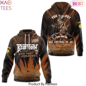 Summer Of Loud 2025 Beartooth Little Late For Apologies Design Hoodie