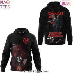 Twenty One Pilots Breach Black Design Hoodie