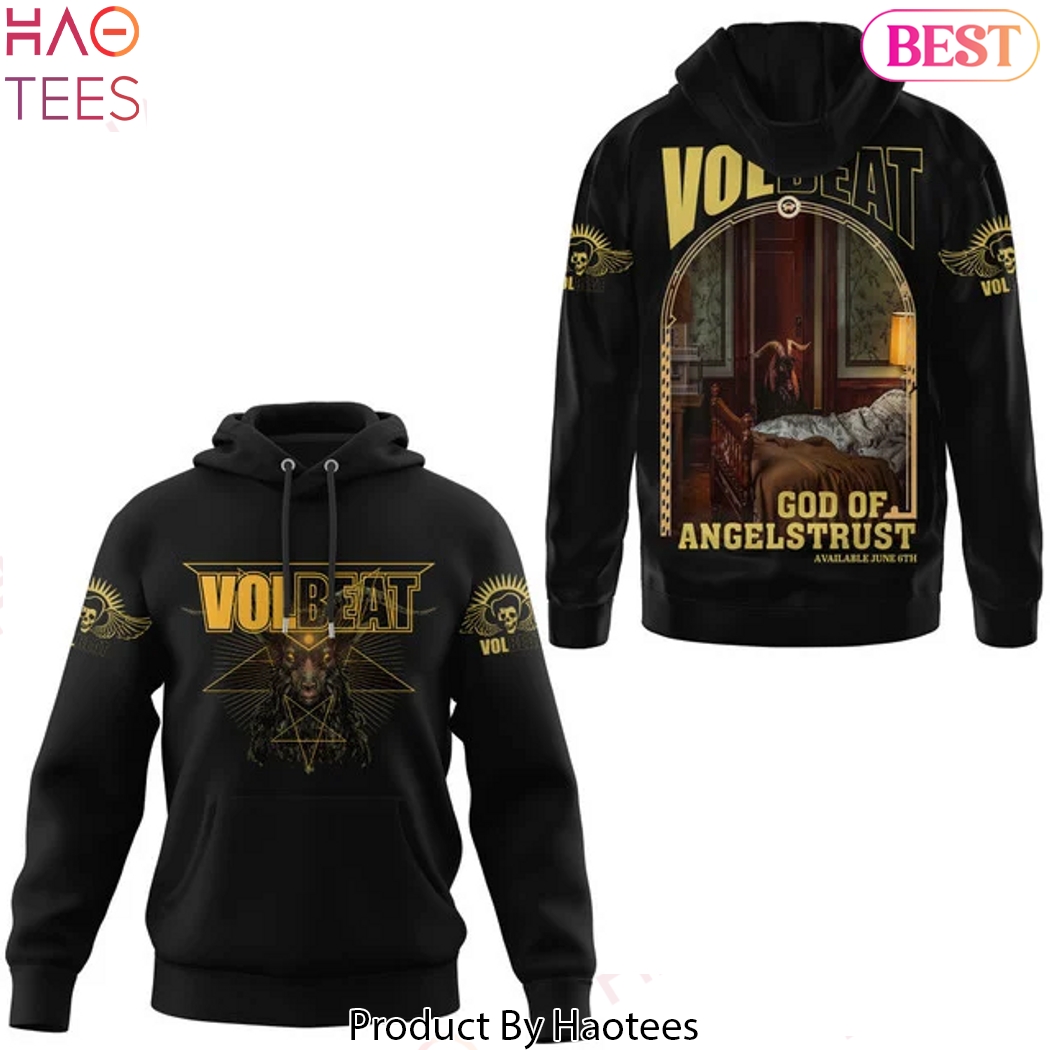 Volbeat God Of Angels Trust Design Hoodie Volbeat God Of Angels Trust Design Hoodie