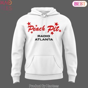 2025 Beyonce Cowboy Carter Tour Peach Pit Radio Atlanta Design Hoodie – White