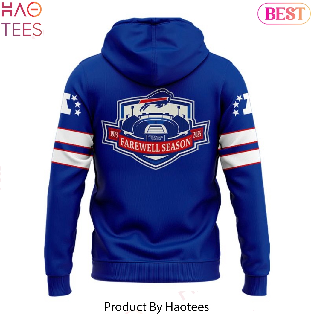 2025 Buffalo Bills Red Helmets Back Farewell Season Design Hoodie 2025 Buffalo Bills Red Helmets Back Farewell Season Design Hoodie