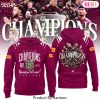 2025 Champions State Of Origin Queensland Maroons Design Hoodie
