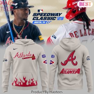 Atlanta Braves Speedway Classic 25 Design Hoodie