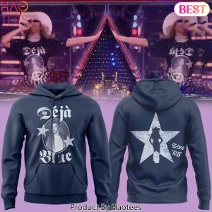 Beyonce Cowboy Carter Tour 2025 Deja Blue Design Hoodie