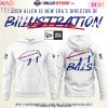 Buffalo Bills Josh Allen Is New Era Director Of Billustration Charging Potato Design Hoodie – White