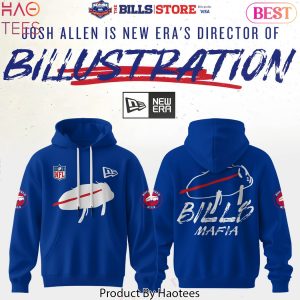 Buffalo Bills Josh Allen Is New Era Director Of Billustration Design Hoodie