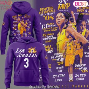 Candace Parker Los Angeles Sparks 2X MVP Design Hoodie