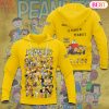 75 Years Peanuts Snoopy Happiness Design Hoodie – Black