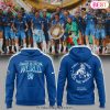 Chelsea First Europe, Now The World Graphic Design Hoodie – Blue