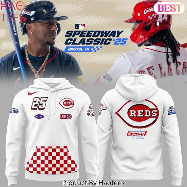 Cincinnati Reds Speedway Classic 2025 Design Hoodie