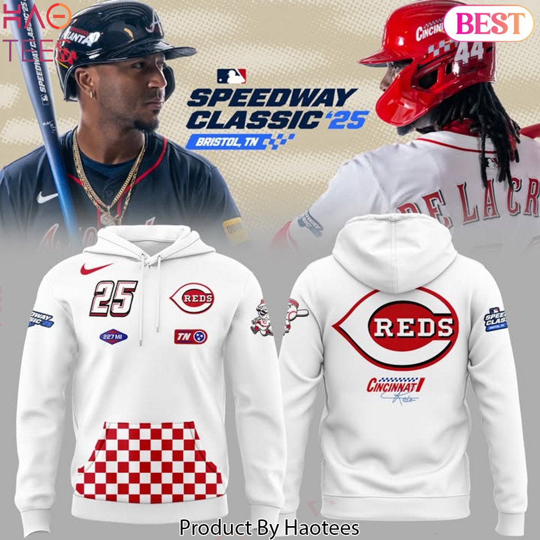 Cincinnati Reds Speedway Classic 2025 Design Hoodie Cincinnati Reds Speedway Classic 2025 Design Hoodie