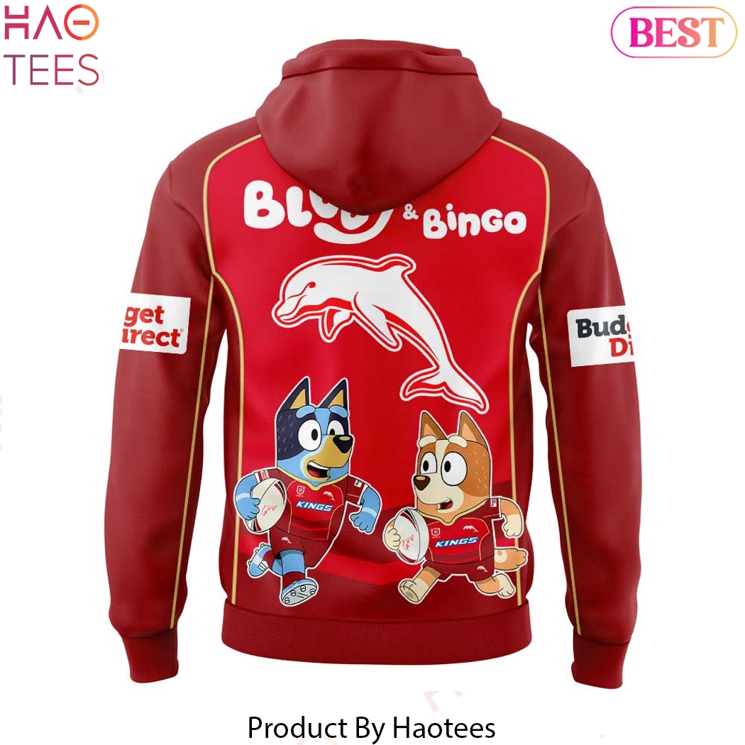 Dolphins Bluey And Bingo Design Hoodie Dolphins Bluey And Bingo Design Hoodie