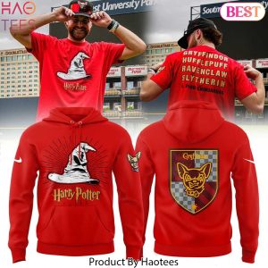 El Paso Chihuahuas Harry Potter Design Red Hoodie