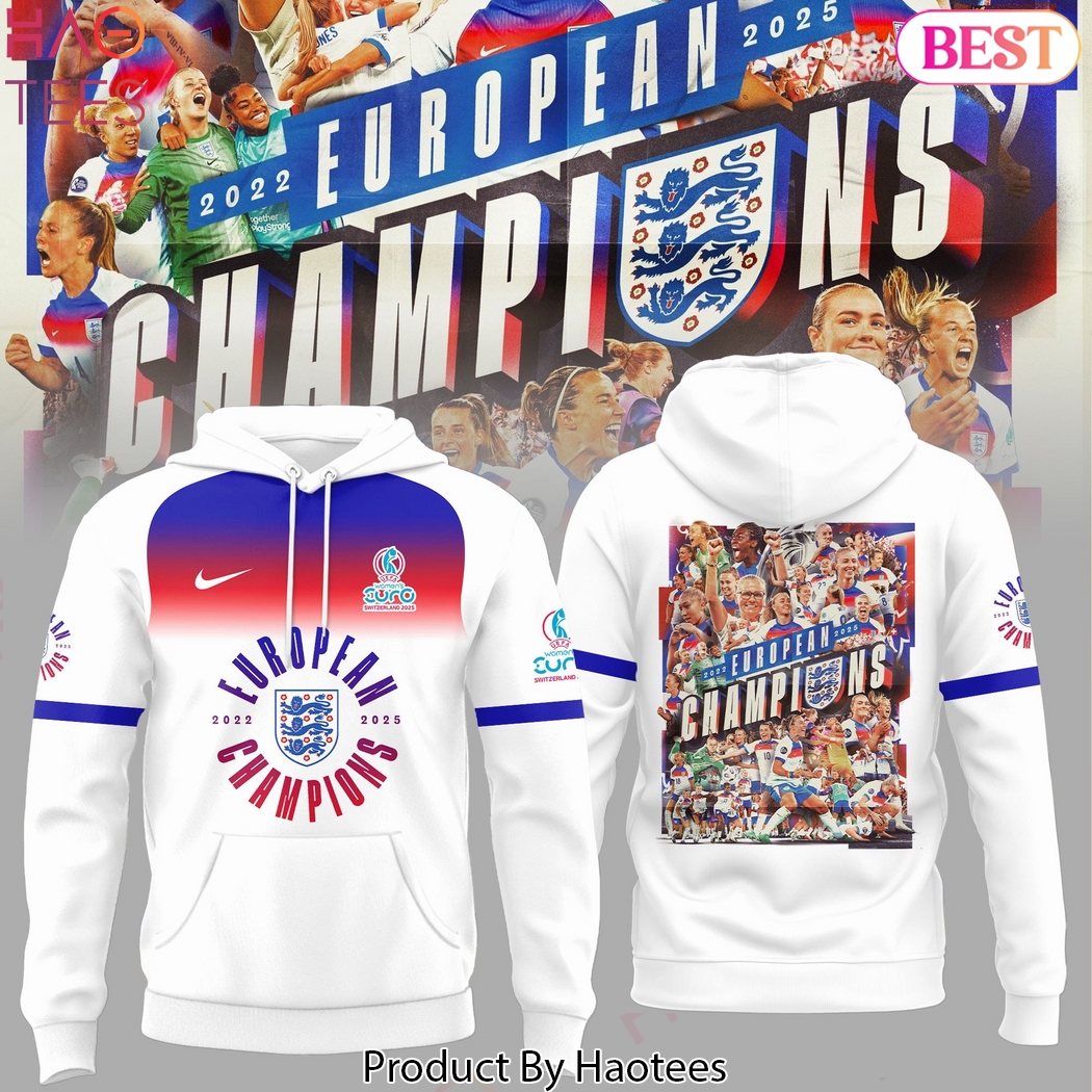 England Football Team Champions Of The UEFA Women EURO 2025 Design Hoodie England Football Team Champions Of The UEFA Women EURO 2025 Design Hoodie