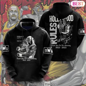 Hulk Hogan 1953-2025 Thank You For The Memories Hoodie