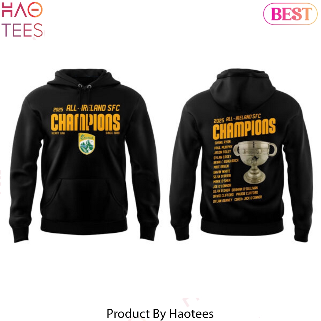 Kerry GAA All-Ireland Champions 2025 Design Hoodie Kerry GAA All-Ireland Champions 2025 Design Hoodie