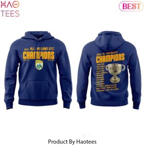 Kerry GAA All-Ireland Champions 2025 Design Hoodie – Blue