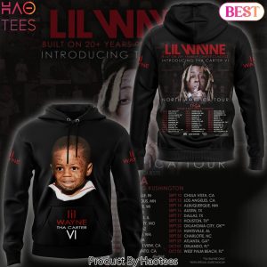 Lil Wayne Tha Carter VI Tour 2025 North America Design Hoodie