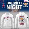 Los Angeles Angels On e Piece Design White Hoodie