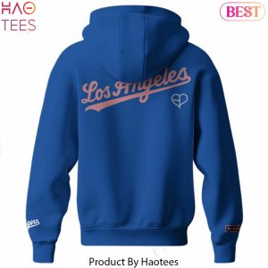 Los Angeles Dodgers x BlackPink 2025 Deadline World Tour Design Hoodie – Blue