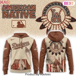 Los Angeles Dodgers x Native American Heritage 2025 Design Hoodie