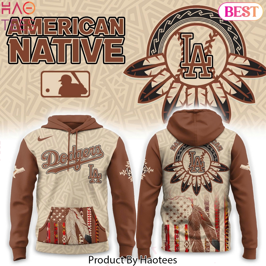 Los Angeles Dodgers x Native American Heritage 2025 Design Hoodie Los Angeles Dodgers x Native American Heritage 2025 Design Hoodie