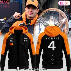 McLaren F1 Team Lando Norris Design Zip Hoodie