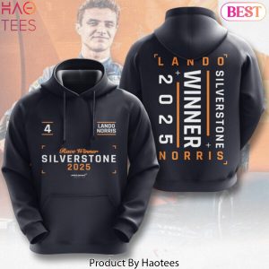 McLaren x Lando Norris Winner 2025 Silverstone Design Hoodie