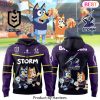 Melbourne Storm Bluey And Bingo Design Hoodie