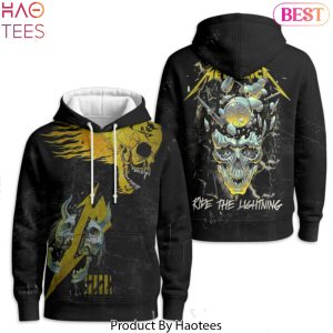 Metallica Ride The Lightning Design Hoodie