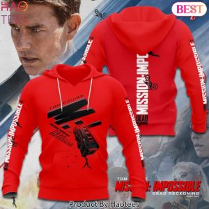 Mission Impossible Tom Cruise Dead Reckoning Design Hoodie