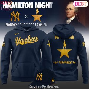New York Yankees x Hamilton 2025 Design Hoodie