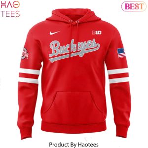 Ohio State Buckeyes 2025 Red Design Hoodie