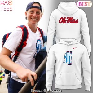 Ole Miss Rebels SIP 2025 White Hoodie