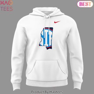 Ole Miss Rebels SIP 2025 White Hoodie