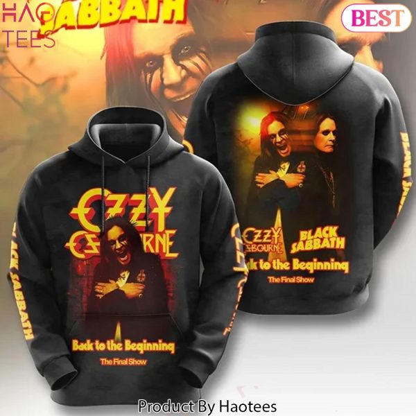 Ozzy Osbourne Back To The Beginning The Final Show Design Hoodie