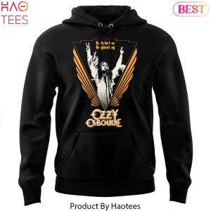 Ozzy Osbourne Black Sabbath Back to the Beginning Design Hoodie