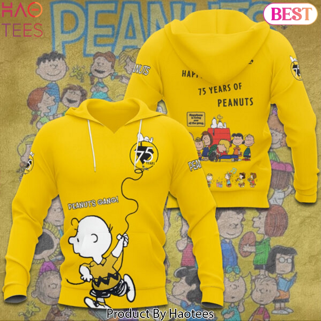 Peanuts Gang Happiness Is 75 Years Of Peanuts Since 1950 Design Hoodie Peanuts Gang Happiness Is 75 Years Of Peanuts Since 1950 Design Hoodie