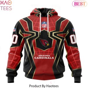 Personalized Arizona Cardinals x Spider Man Far From Home Design Hoodie
