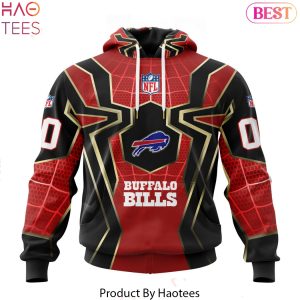 Personalized Buffalo Bills x Spider Man Far From Home Design Hoodie