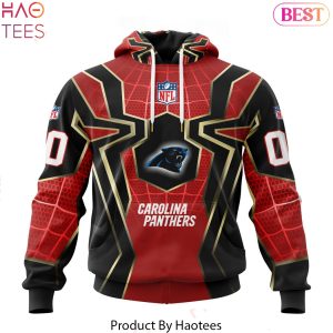 Personalized Carolina Panthers x Spider Man Far From Home Design Hoodie