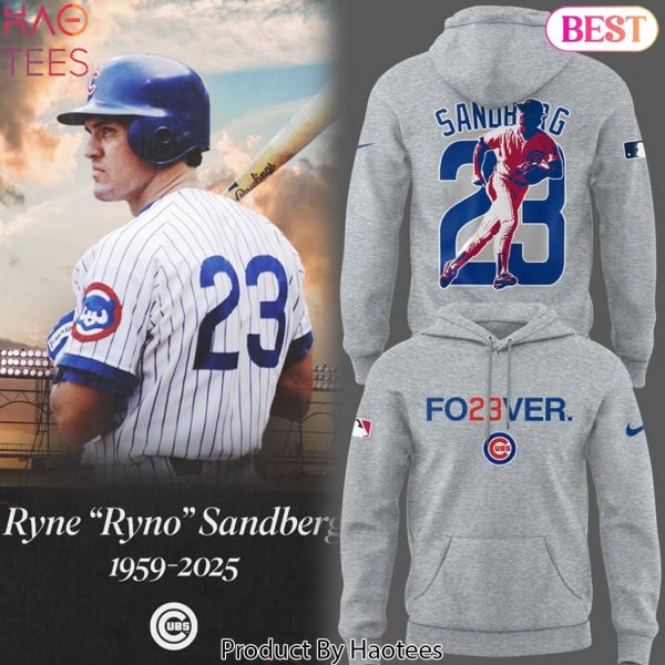 Ryne Sandberg Ryno 1959-2025 23 Forever Hoodie
