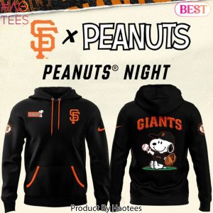 San Francisco Giants Peanuts Snoopy Design Hoodie