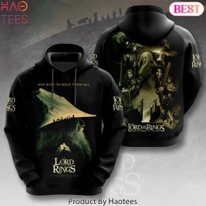 The Lord Of The Rings One Ring To Rule Them All Design Hoodie