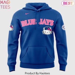 Toronto Blue Jays x Kitty 2025 Design Hoodie – Blue