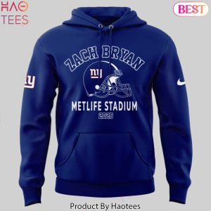 Zach Bryan x New York Giants Kings Of Leon Design Hoodie