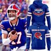 2025 Buffalo Bills Red Helmets Back Design Hoodie
