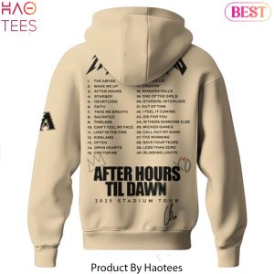 ARI x The Weeknd After Hours Til Dawn Tour Design Hoodie